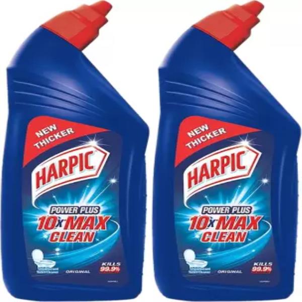 Harpic Power Plus Original Liquid Toilet Cleaner  (2 x 1 L)