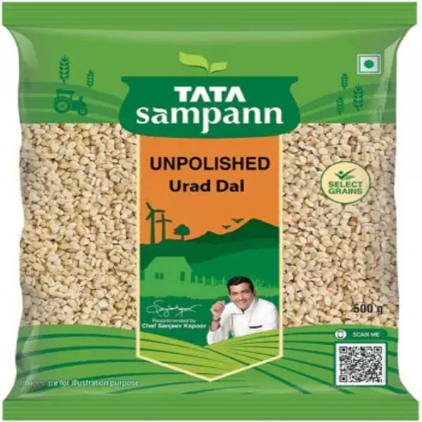 Tata Sampann White Urad Dal (Split)  (500 g)