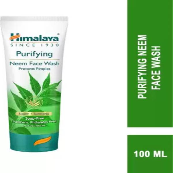 HIMALAYA NEEM | ANTI BACTERIAL | TURMERIC Face Wash  (100 ml)