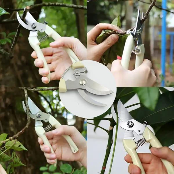 Portable Gardening Tool SK5 Blade Branch Pruning Shears Gardening Hand Pruner Garden Scissors Anvil 