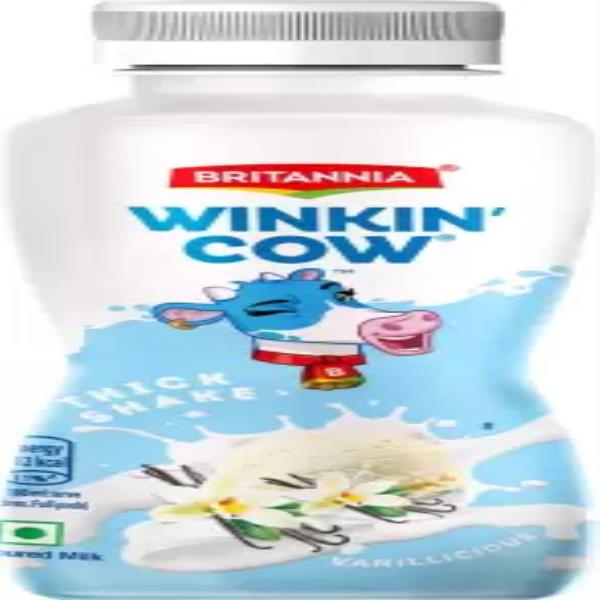 BRITANNIA Winkin Cow Vanillicious Thick Milk Shake  (Vanilla)