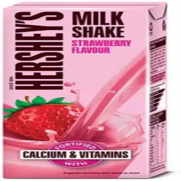 HERSHEY'S Milk Shake- 200 ml  (Strawberry)