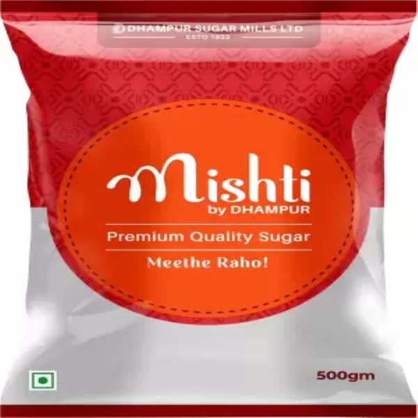 Mishti By Dhampur Premium Quality Sugar  (500 g)