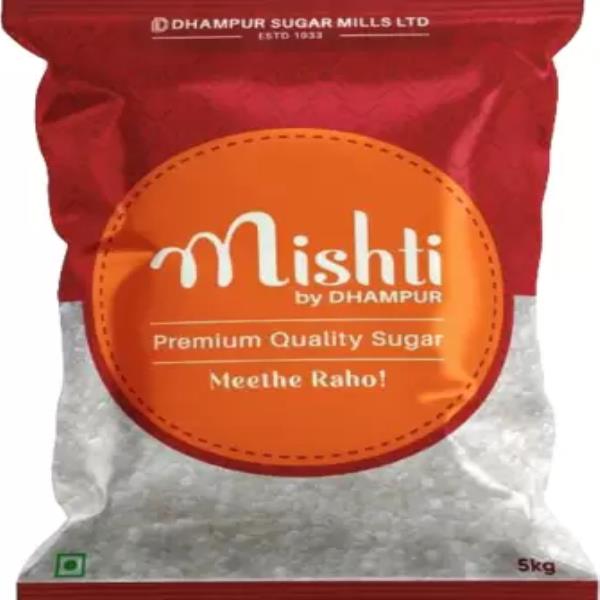 Mishti By Dhampur Premium Sugar Sugar  (5 kg