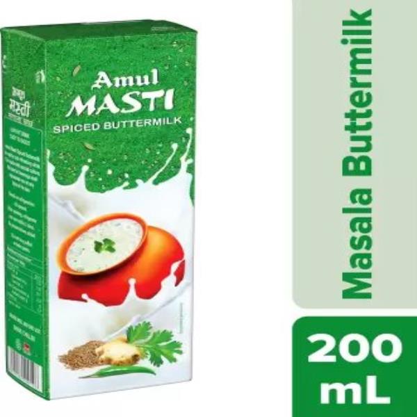 Amul Masti Spiced Buttermilk  (200 ml)