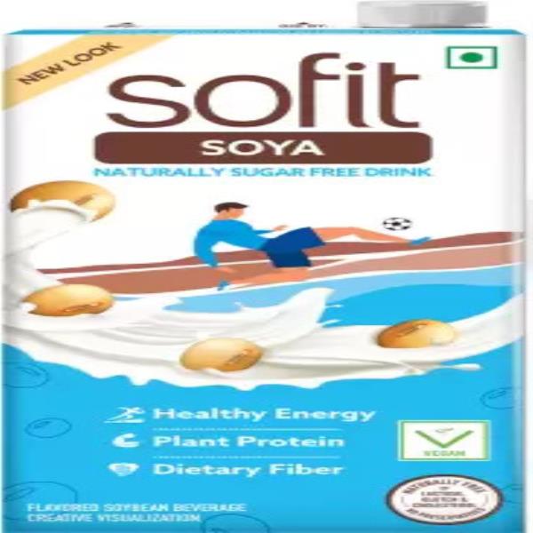Sofit Soya Drink Naturally Sugar Free, 1L  (1 L)