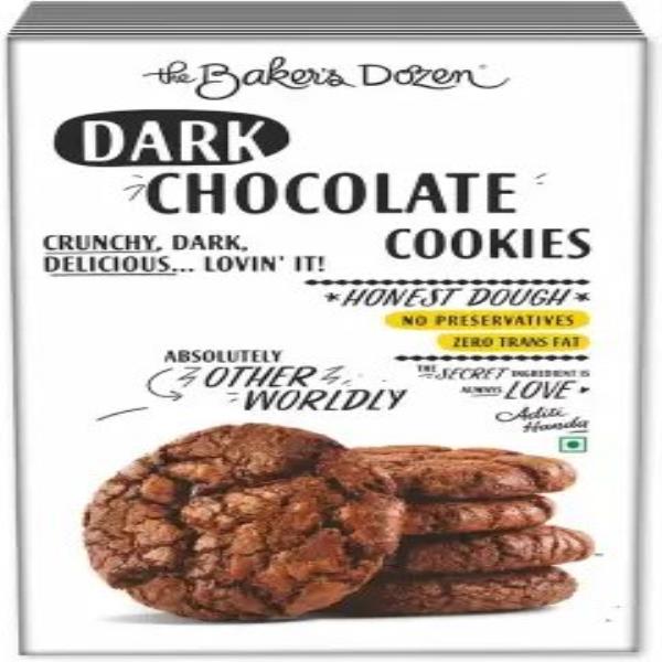 The Baker's Dozen Dark Chocolate Cookies  (200 g)