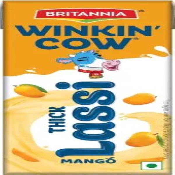 BRITANNIA Winkin Cow Mango Sweet Lassi  (180 ml)
