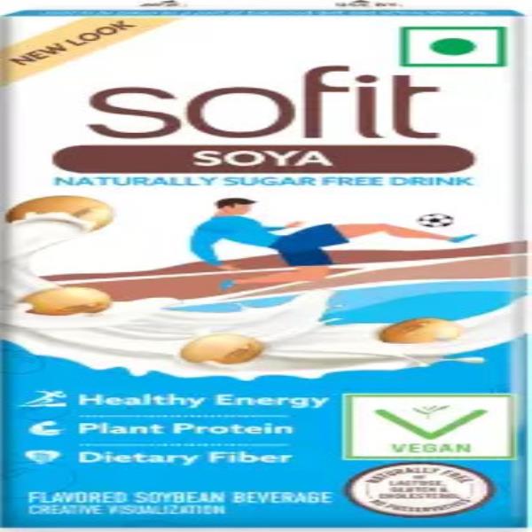 Sofit Soya Drink Naturally Sugar Free  (180 ml)
