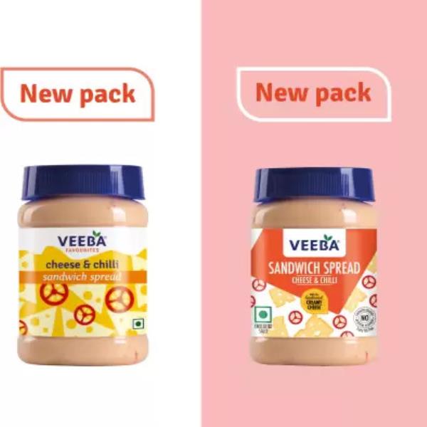 VEEBA Sandwich Spread Cheese & Chilli 250 g