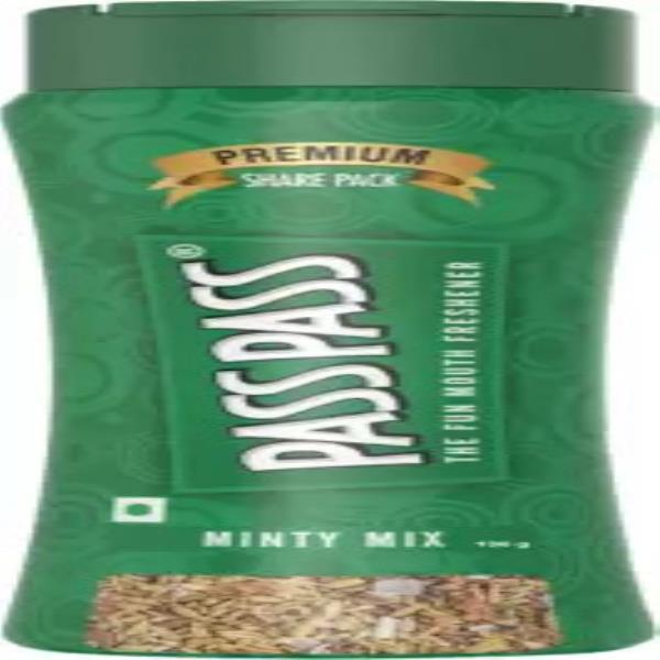 Pass Pass Minty Mix Mouth Freshener Dinning Table Pack Mint Mouth Freshener  (100 g)