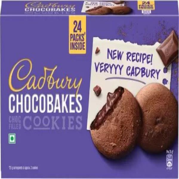 Cadbury Chocobakes ChocFilled Cookies Cream Filled  (300 g)
