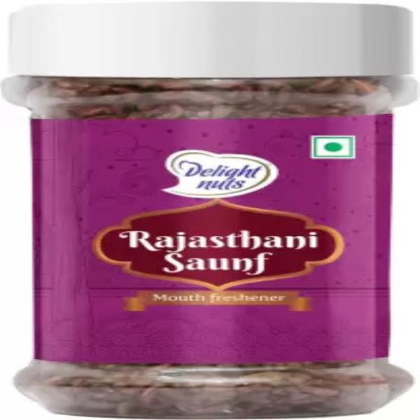 Delight nuts Rajasthani Saunf Rose Mint Mouth Freshener  (120 g)