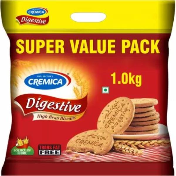 CREMICA High Bran Biscuits Digestive  (1 kg)