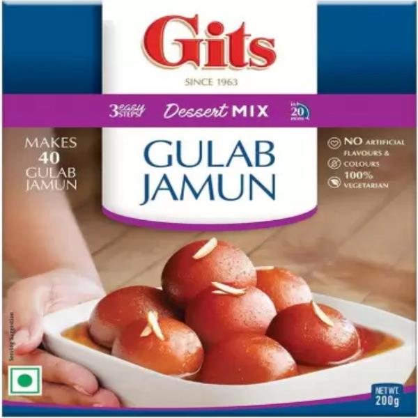 Gits Gulab Jamun Instant Dessert Mix 200 g