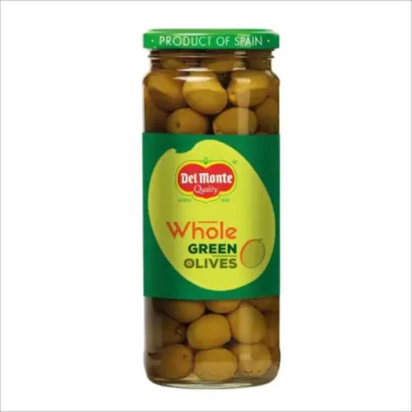 Del Monte Whole Green Olives  (450 g)