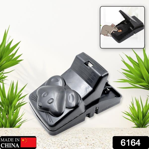 Mouse Catcher Trap Cage with Mouse Figure for Home, Kitchen, Room, Office (1Pc) Live Trap