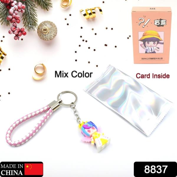 CUTE KEYCHAIN WITH CARD GIFT - KEYCHAIN ACCESSORIES KEY CHAIN BACKPACK CHARMS CAR KEYS